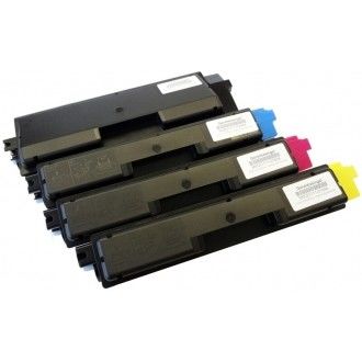 내구성이 뛰어난 Kyocera 토너 카트리지 TK590, Kyocera FS C2026 및 C2126 프린터용, 검정, 시안, 마젠타 및 노랑 토너 옵션 제공