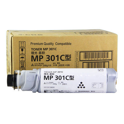 리코 토너 카트리지 호환 모델 MP301 검은색 8K 페이지 출력 ISO SGS 인증 리코 아피시오 MP301 프린터에 적합